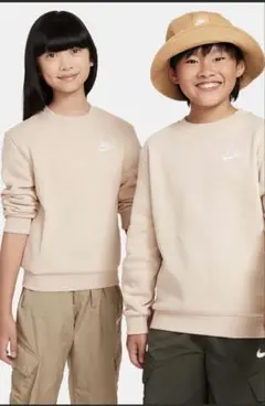 NIKE ナイキ スポーツウェア クラブ フリース ジュニアスウェットシャツ