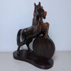 馬 跳ね馬 置物 ブロンズ？ 鋳鉄？ 舶来品 アンティーク 骨董品 珍品