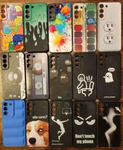 Galaxy S22スマホケース15個セット