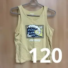 OLD NAVY キッズ タンクトップ イエロー 波柄