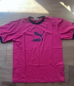 PUMA プーマ Tシャツ 赤×ブラック