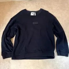 adidas アディダス　ボックスロゴ　スウェット　ラバー　オリジナルス