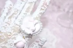❤︎うさぎちゃんいちごリング❤︎