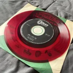 The Beatles 7インチ 赤盤 ジャケット無しのサムネイル