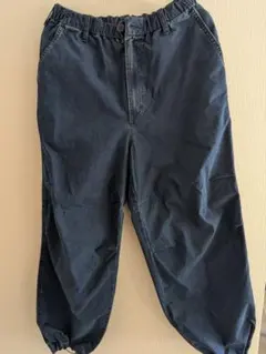 UNIQLO C ワイドパラシュートパンツ Blue S