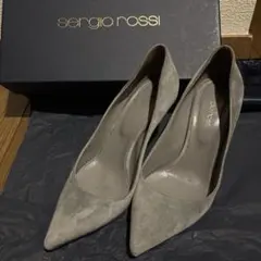 Sergio rossi スエードパンプス　36 定価81,000円