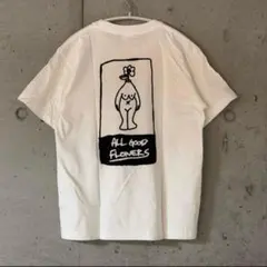 ALL GOOD FLOWERS Tシャツ サイズS ホワイト　白T