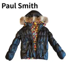 【美品】ポールスミス PaulSmith　リバーシブル中綿コート S〜Mのサムネイル