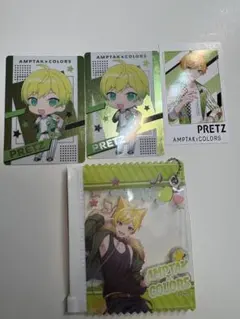 ぷりっつくん アンプタッくじ B賞 ミニチュアアクリルキーホルダー