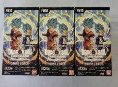 ドラゴンボール フュージョンワールド FB10 クロスフォース 3box 