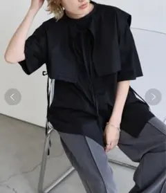 select MOCA by son 2wayビッグカラーセットシャツ