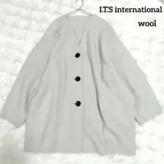 ✨美品✨ I.T.'S international ノーカラー リバーコート