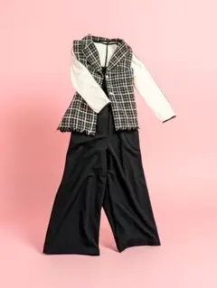 セレモニースーツ 3点セット/マタニティOK/ジャンスカ/入園式/入学式