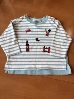 ファミリア ロンドンモチーフ 長袖 Tシャツ 80cm