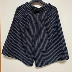 キッズ　ストライプ ハーフパンツ 160