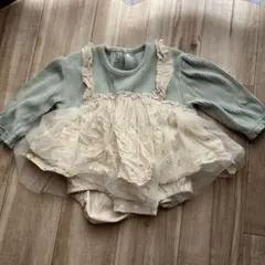 フリルロンパース 70