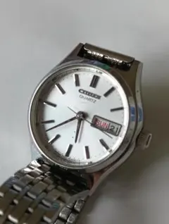 CITIZEN QUARTZ レディース 腕時計 デイデイト　ジャンクのサムネイル
