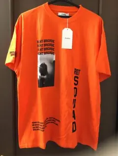 値下！【新品未使用】jouetie Tシャツ オレンジ ジュエティ タグ付のサムネイル