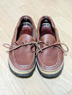 Russell Moccasin ブラウンデッキシューズ 8 1/2 2025年最新】RUSSELL MOCCASIN カラー：ブラウン系 モカシン