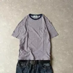 y2k archive striped tee grunge normcore