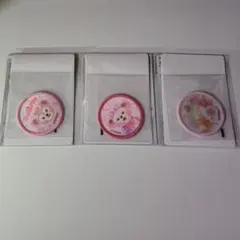 ダッフィー&フレンズ　20周年　ワッペン　シェリーメイ3個セット