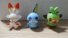 ポケモン ヒバニー・メッソン・サルノリ︰ミニフィギュア