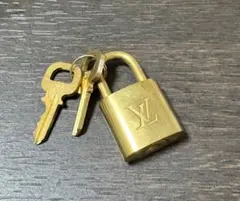 ルイ・ヴィトン ゴールド 南京錠 カデナ パドロック　鍵2本付き