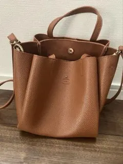 favori ショルダーバッグ ブラウン