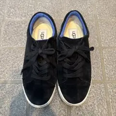 UGG ブラック スエード スニーカー