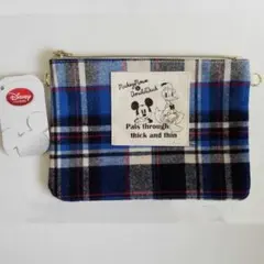ミッキーマウス ドナルドダック ポーチ　ディズニーストア
