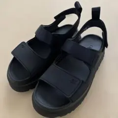 UGG ブラック ゴールデングロウ　24センチ　US7