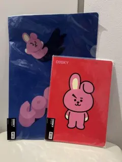 BT21 COOKY ノート(おまけ:クリアファイル)