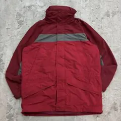 T*✨様 L.L.Bean　ナイロンジャケット　アウトドア　S　レッド　無地　古