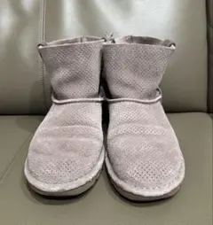 UGG CLASSICUNLINEDスエードパンチング25cm ショートブーツ
