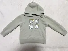 サマンサモスモス　ラーゴム　オサム　パーカー　トレーナー　120