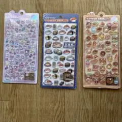 BONBON DROP スイーツシール 3シートセット