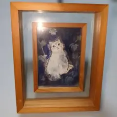 真作】絵画 土井彩知代 油彩4号 仔犬 優しさあふれる動物画 A16 - メルカリ