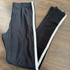 ブラック ストライプ スパッツ 新品未使用