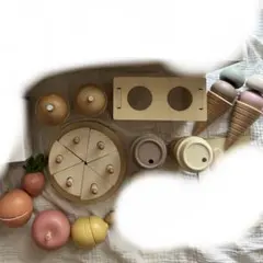 p.様専用　スリコ　木製おままごとセット