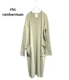 rhc ronhermanロンハーマン ロングカーディガン　XS グリーン若草色のサムネイル