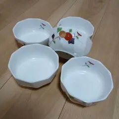 和光園 小鉢 4客セット 菊紋様 磁器のサムネイル