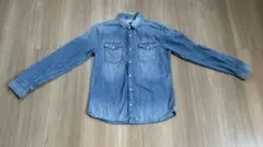 HILFIGER DENIM 長袖シャツ S デニムブルーのサムネイル