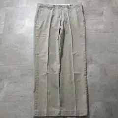 POLO RALPH LAURENポロチノW36ベージュワイドストレート古着