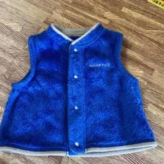 mont-bell ベビーベスト 90 青