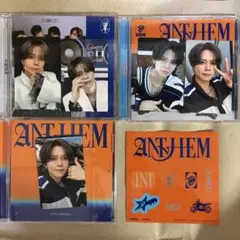 INI 9th SINGLE ANTHEM 3形態セット トレカ 封入 藤牧京介