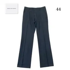 DRIES VAN NOTEN コットンウール　スラックス　44 グレー系