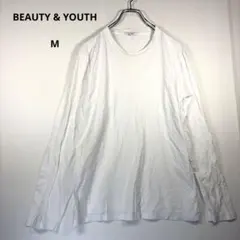 BEAUTY & YOUTH ユナイテッドアローズ ホワイト M 長袖カットソーのサムネイル