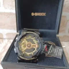 CASIO G-SHOCKジーショック腕時計 ゴールド&ブラック 人気爆発中のサムネイル
