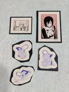 チェンソーマン　メンズノンノ　付録　ステッカー　レゼ・デンジ・ポチタ