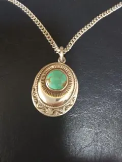 ち*り様 アリゾナフリーダム　ペンダントトップ　シルバー／ターコイズ/メンズ・レ